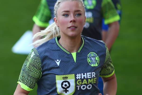 Alva Lang, who joined Bristol Rovers in 2020, wants faster change on perceptions of women in the crowd and on the field
