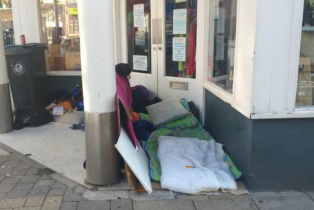 The Brandon Trust says it has had problems with rough sleepers at its store in Cotham Hill