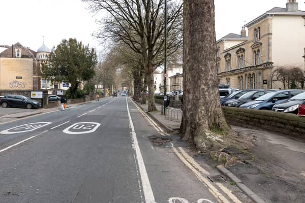 Whiteladies Road may have its cycle lanes removed. 