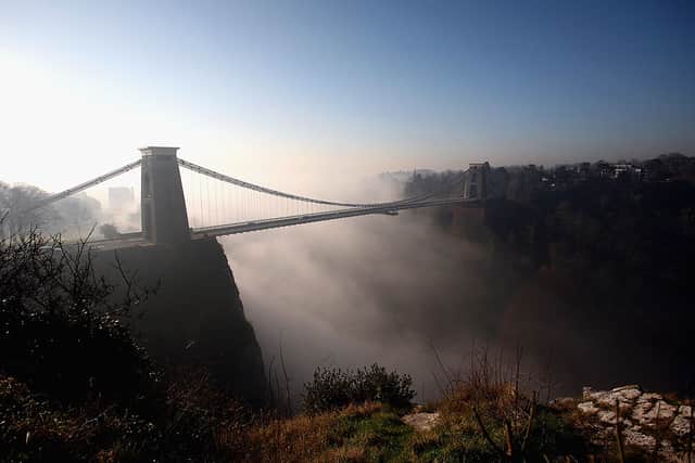The Bridging Town and Country walk starts at the Clifton Suspension Bridge.