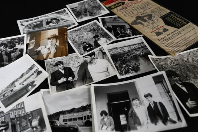 The collection of memorabilia relating to The Beatles 1963 concerts in Weston-Super-Mare is expected to fetch £10,000 at auction.