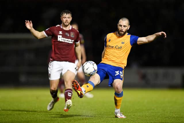 <p>John-Joe O’Toole along with Ollie Clarke is on his way to Wembley with Mansfield Town. (Photo by Shaun Botterill/Getty Images)</p>