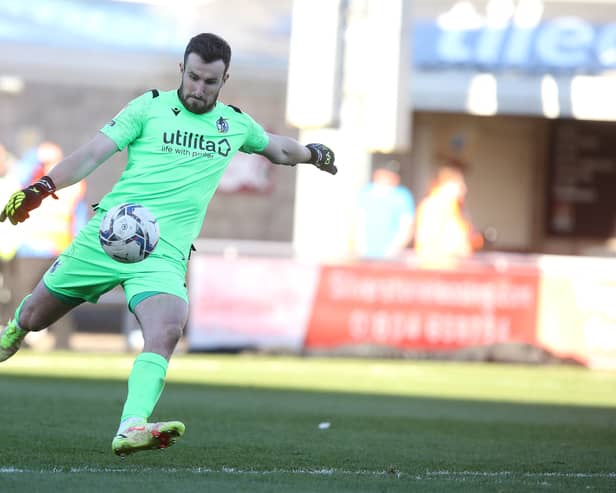James Belshaw is back between the sticks for Bristol Rovers. (Photo by Pete Norton/Getty Images)