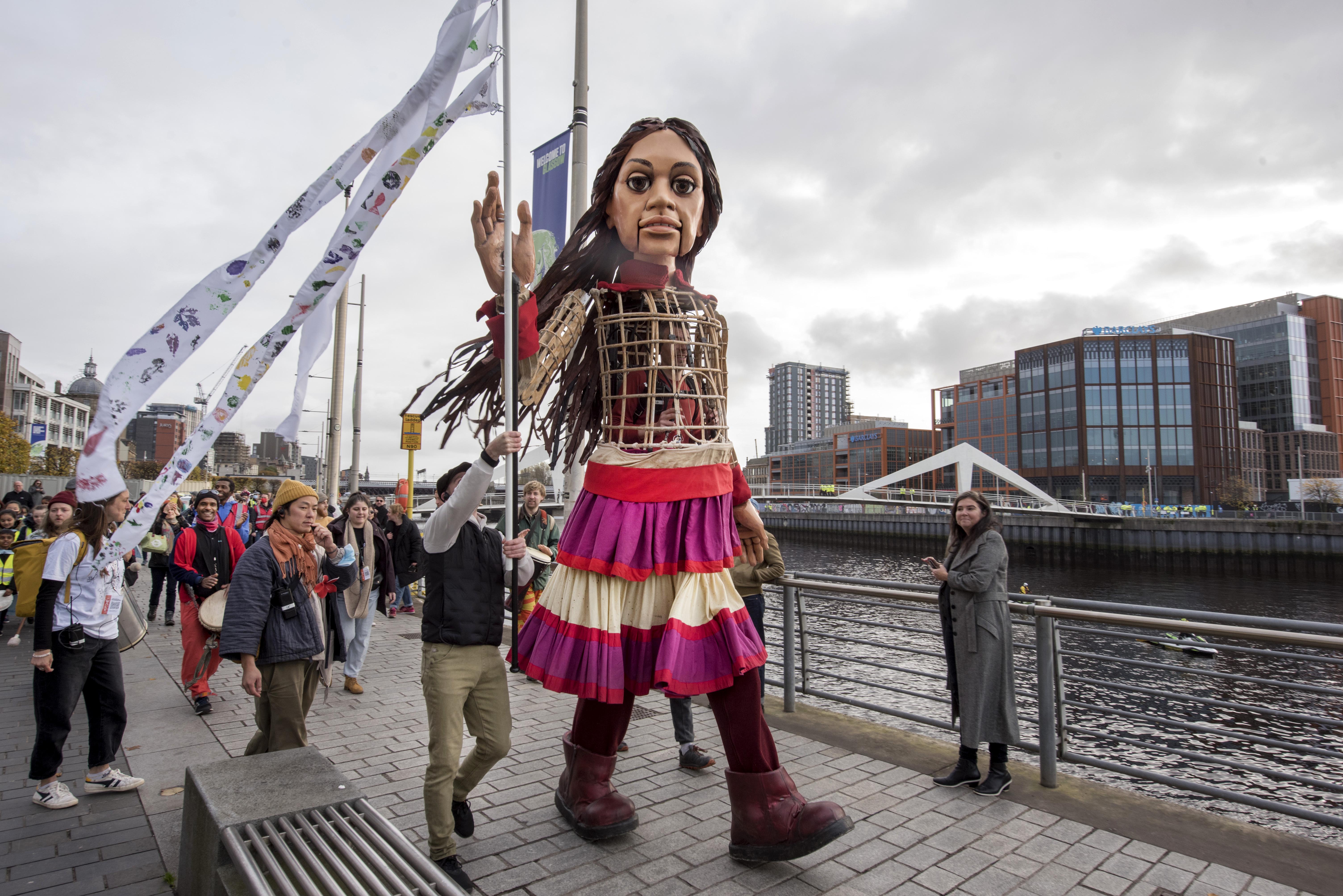 Little Amal puppet to walk through Bristol city centre to mark refugee week