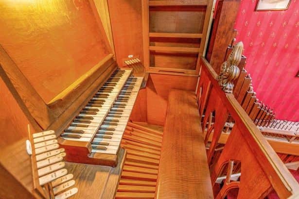 Mr Battle immediately recognised the organ from the Rightmove images that went somewhat viral