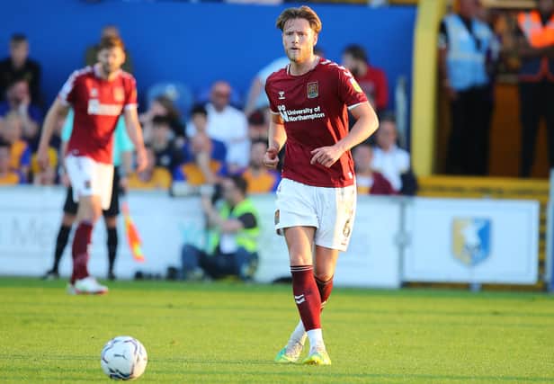 Fraser Horsfall was a key component of Northampton Town’s sturdy defence this season. (Photo by Pete Norton/Getty Images)
