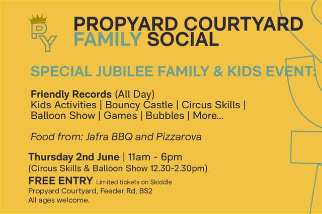 The Propyard Courtyard Family event is a great place to head for fun for all ages