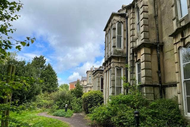 A Victorian villa at the site that will be transformed into further housing should the plans go ahead.