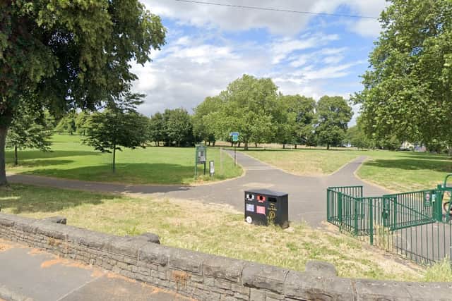 The attack happened near the basketball court at Victoria Park