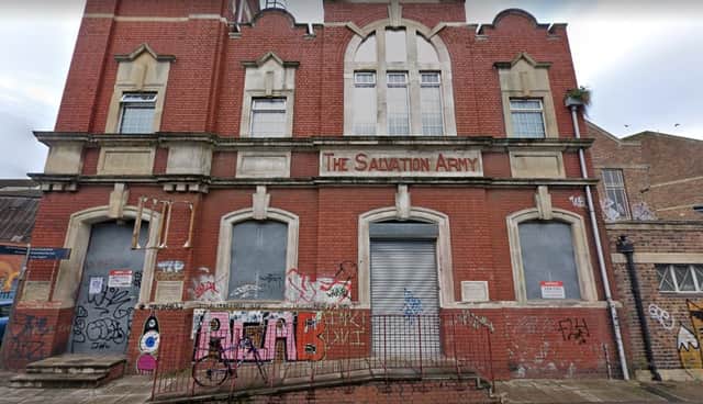The former Salvation Army community building which will now be turned into apartments