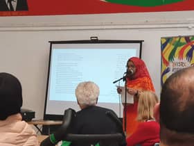 The launch for Bristol Refugee Festival took place at Malcolm X Community Centre in St Paul’s
