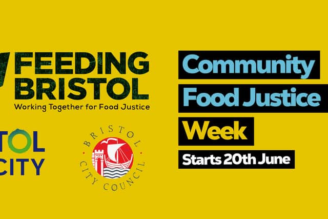 Feeding Bristol’s Community Food Justice Week (Pic: Bristol Council)