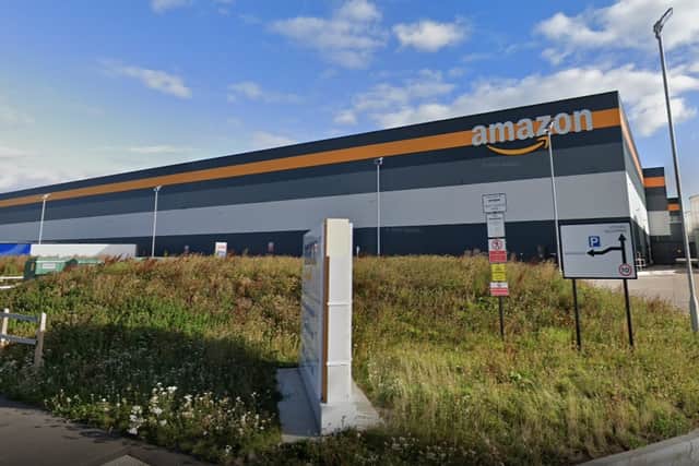 The sacked worker was employed at Amazon’s depot at Severn Beach