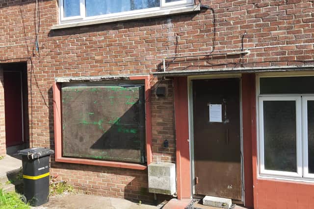 The house has been boarded up after police were granted a closure order by Bristol Magistrates Court.
