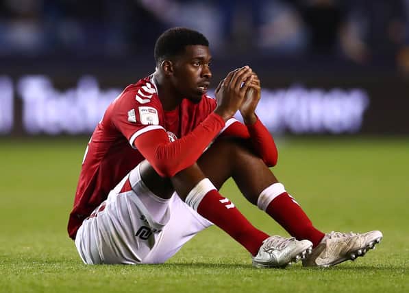 Tyreeq Bakinson is all but certain to leave Bristol City this summer. (Photo by Jacques Feeney/Getty Images)