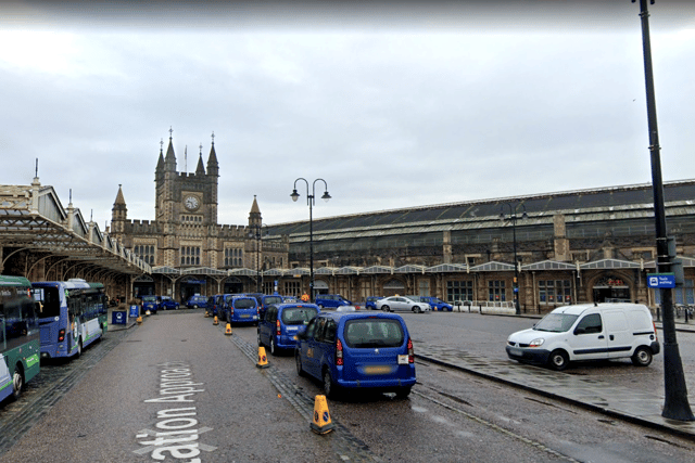 Bristol Temple Meads railway station.