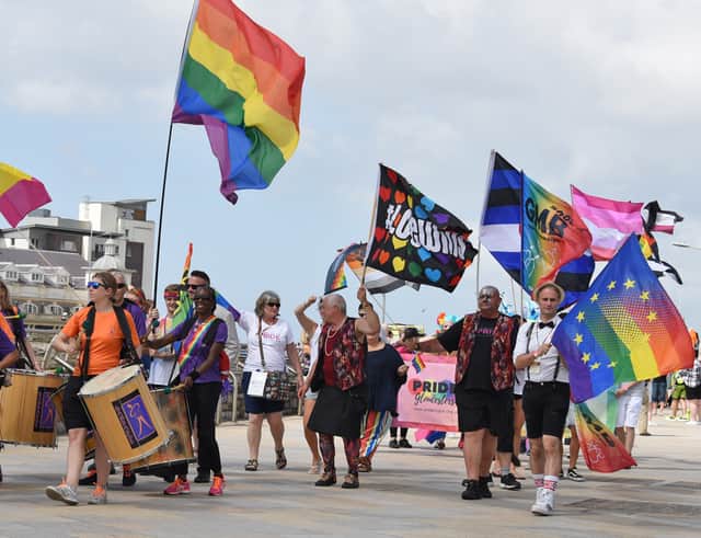 There are all sorts of different events happening at Weston Super Mare Pride