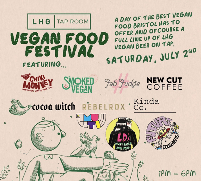 Don’t miss the vegan festival this weekend at Left Handed Giant taproom