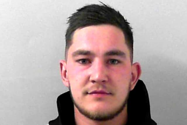 Michael Vowles, 28, was jailed for 12 months at Bristol Crown Court.