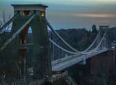The Clifton Suspension Bridge, Bristol.