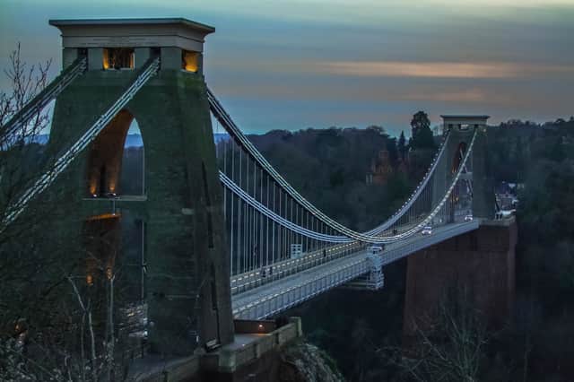 <p>The Clifton Suspension Bridge, Bristol.</p>