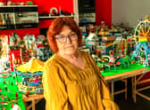 Karen Passmore has not been able to go to Bristol Pride for three years due to her vulnerability to Covid, but has now showcased her Lego alternative.