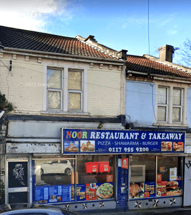Noor Restaurant and Takeaway on High Street.