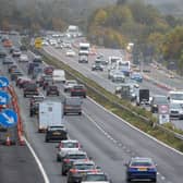  Traffic on the M5 (Photo by Finnbarr Webster/Getty Images)
