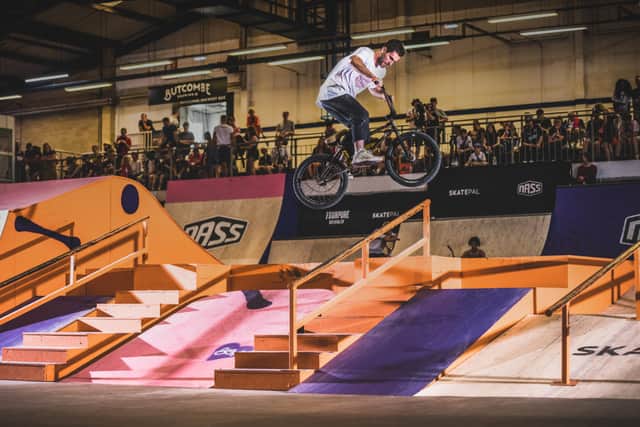 Alex Lievesley in the Pro Park at NASS in 2019 
