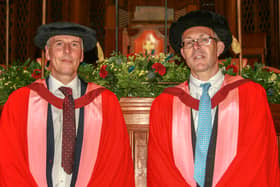 The operation was led by John Volanthen, from Bristol, and Rick Stanton, from Coventry, who receied honorary degrees from the University of Bristol on July 6.