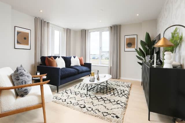 A first look inside the new show apartment at Brabazon before the new properties are set to be released for sale this weekend.