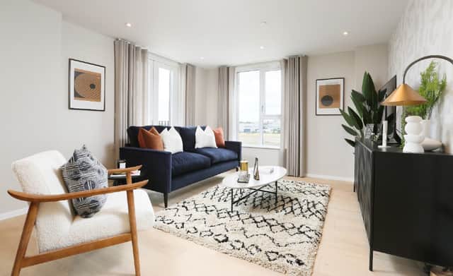 A first look inside the new show apartment at Brabazon before the new properties are set to be released for sale this weekend.