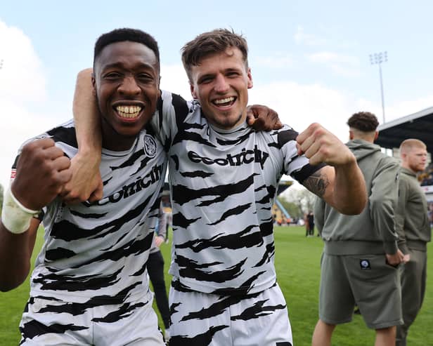 Forest Green Rovers are playing in League One for the first time in their history. (Photo by Matthew Lewis/Getty Images)