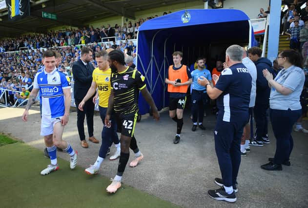 Bristol Rovers have received their punishment by the Football Association. (Photo by Harry Trump/Getty Images)