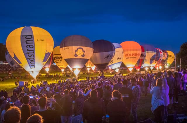 It’s the famous Bristol Balloon Fiesta this weekend