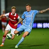 Tommy Conway scored two of Bristol City’s four goals against Coventry City. (Photo by Clive Mason/Getty Images)