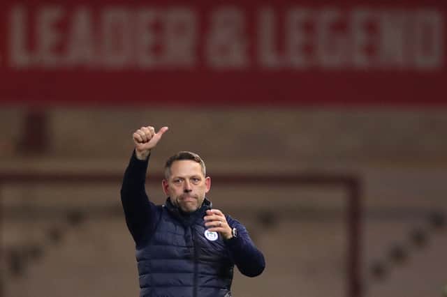 <p>Leam Richardson knows a few players in the Bristol City ranks. (Photo by Lewis Storey/Getty Images)</p>