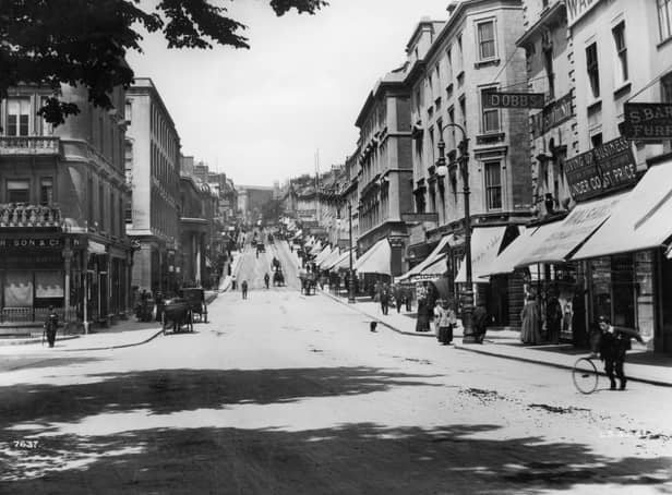 <p>Park Street in 1901.</p>