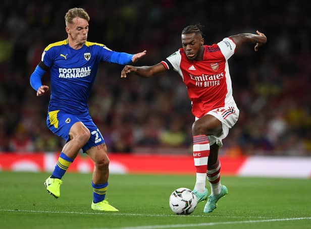 <p>Luke McCormick has been linked with a return to Bristol Rovers this summer. (Photo by David Price/Arsenal FC via Getty Images)</p>