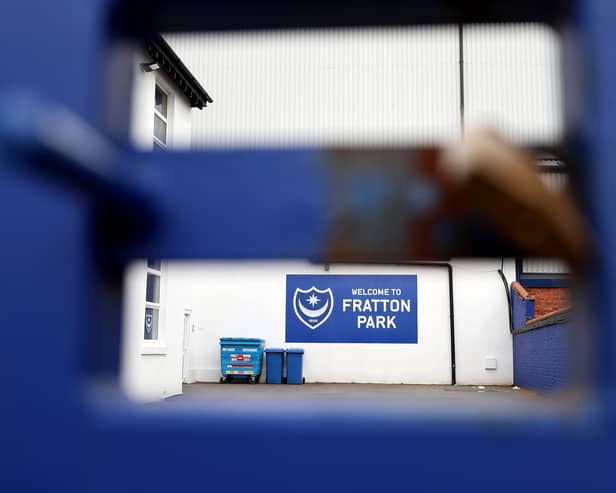 Fratton Park is the venue of Bristol Rovers’ next fixture. (Photo by Naomi Baker/Getty Images)