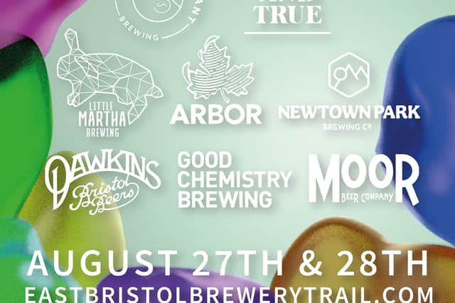 You get to try loads of exciting breweries and meet the makers with the East Bristol Brewery Trail 