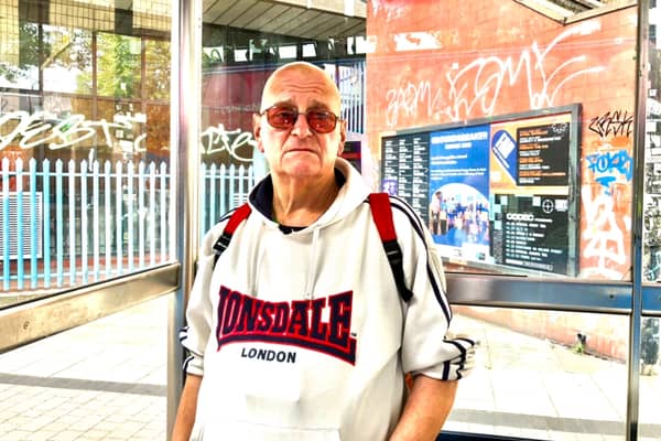 Pat Bessell lives in Stapleton and relies on the number 5 bus to get to work