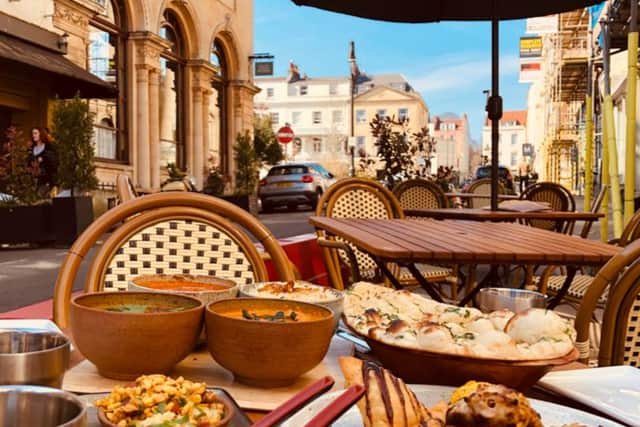 Nutmeg in Clifton is one of the Bristol restaurants to benefit from extra seating outside since the pandemic (photo: Duchess Media)