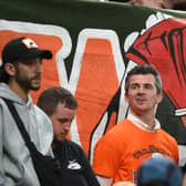 Joey Barton adorned the colours of Marseille and was in the away end with supporters. (Photo by Shaun Botterill/Getty Images)
