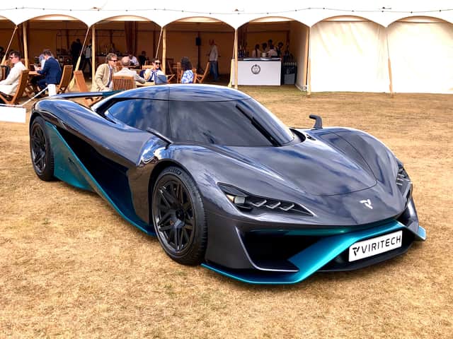 The Viritech Apricale is the world’s first hydrogen-powered hypercar