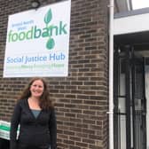 Emma Murray, manager of Bristol North West Foodbank in Avonmouth