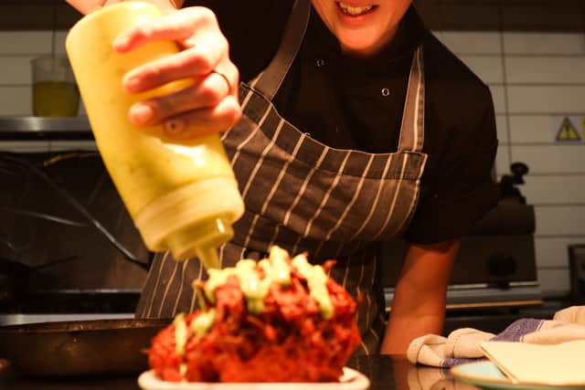 Junior sous chef Penny Jane Hartley: 'We reuse everything here - from lemons to aquafaba - there is no waste’
