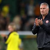 Nigel Pearson still saw the positives from Bristol City’s first defeat in eight. (Photo by Stephen Pond/Getty Images)