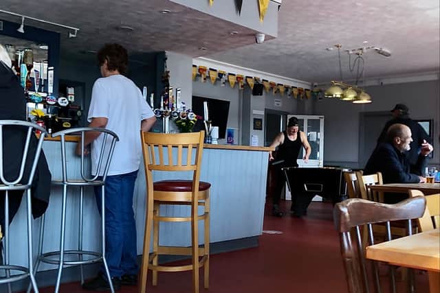 The Pegasus is a friendly local pub with a pool table and amusement games