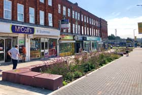 Arnside Road in Southmead has new flower beds and benches